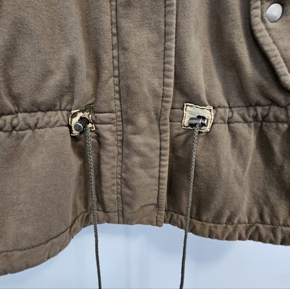 INC Oversized Sherpa Hooded Vest - Size US S - Picture 3 of 8